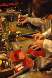 手作り靴教室・靴工房（東京）バブーシュワークショップ